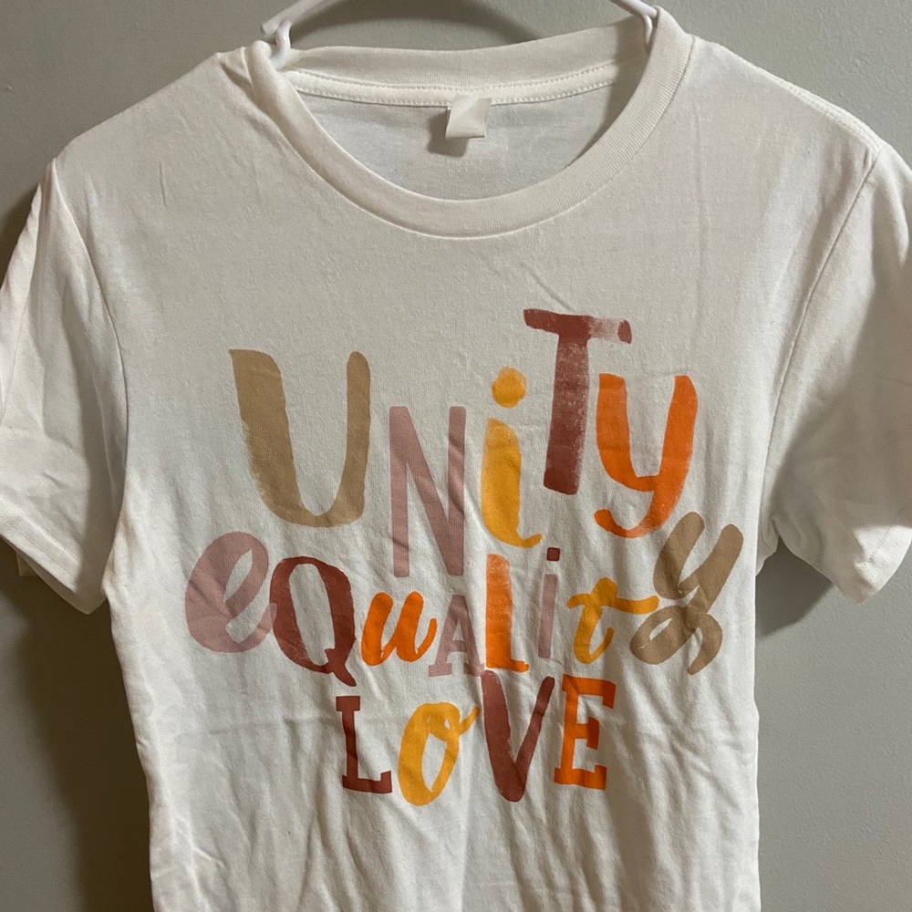 “Unity, Equality, Love” shirt